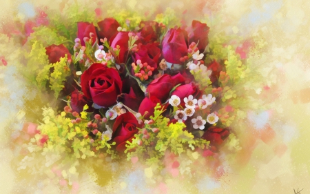 * Beautiful bouquet * - flowers, bouquet, flower, nature