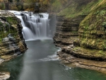 Rock Waterfall