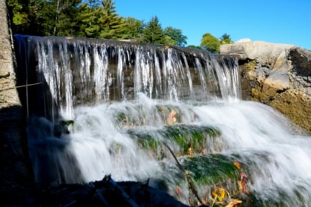 Little Water Flow - flow, stream, little water flow, water stream, pond, water flow, creek