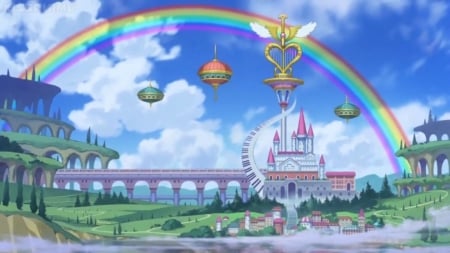 PC: Major Land - nice, beauty, magic, pretty cure, fantasy, precure, home, pretty, castle, anime, house, scene, palace, rainbow, building, scenic, landscape, lovely, beautiful, scenery, sweet, suite precure