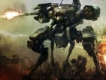 robot in war