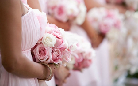 Bouquet - wedding, flowers, bouquet, pink