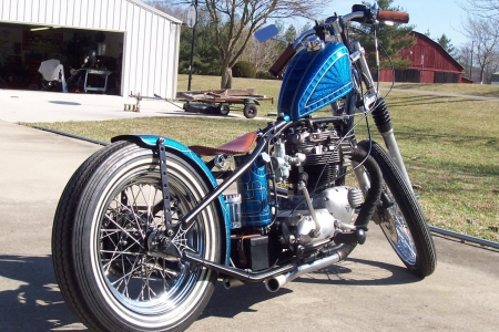 Triumph Chopper - bike, motorcycle, chopper, triumph