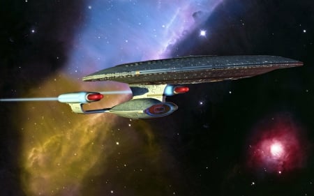 USS Enterprise ~ Star Trek - TV, Star Trek, Space, Series