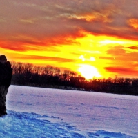 Ice fishing