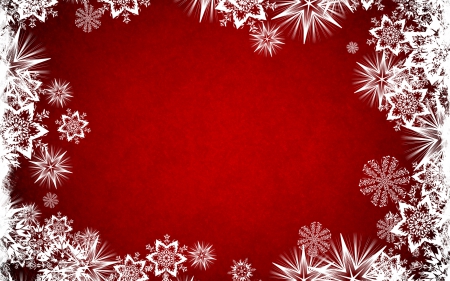 Abstract Christmas - red, snowflakes, texture, vector, abstract