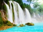 Beautiful Tropical Waterfalls