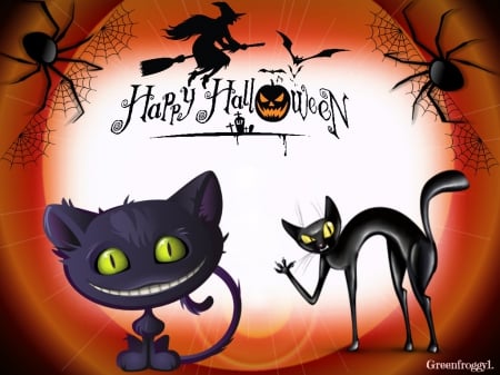 HAPPY HALLOWEEN - CREATION, HAPPY, ABSTRACT, HALLOWEEN