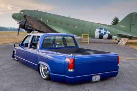 Perfect Poist - lowered, truck, slammed, pickup