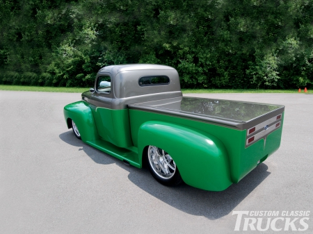 1948 Ford Pickup Truck Lowered Suspension System - lowered, ford, truck, pickup