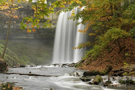 waterfalls - landscap, nature, mountain