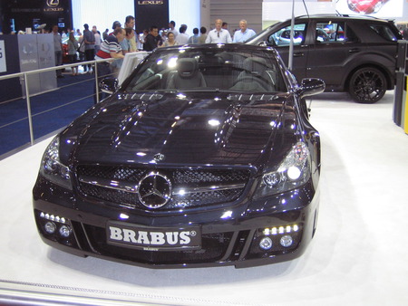 Mercedes Brabus - mercedes, modified, motor, show, london, brabus