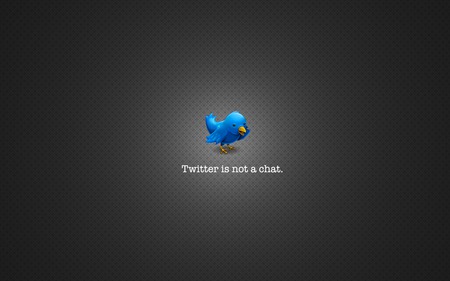 Twitter - bird, twitter, blue