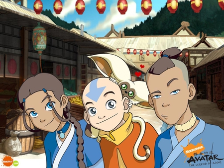 Avatar Three friends - manga, anime, avatar three friends, video game