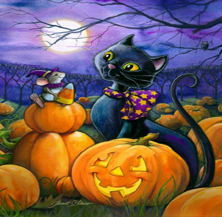 ★Halloween Fun★ - pretty, fun, rats, creative pre-made, halloweens, holidays, cats, friends, beautiful, paintings, weird things people wear, colors, lovely, fall season, nature, autumn, love four seasons