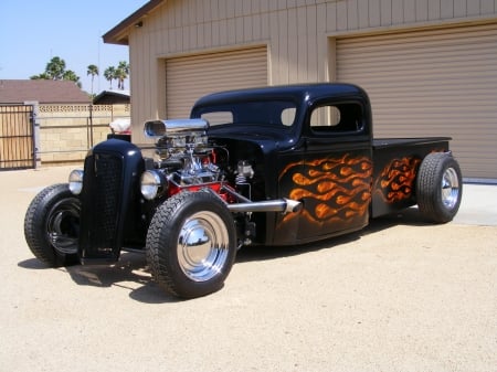 GMC Rat Rod Pickup - truck, pickup, rat rod, gmc