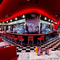 The James Dean Restaurant in Prague, Chech Republic