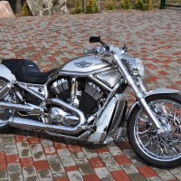 Silver Harley