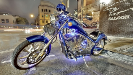 Custom chopper - 02, picture, 2014, chopper, 10, blue