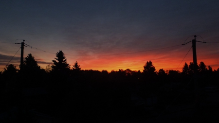 Just a rural sunrise - alberta, sky, rural, sunrise