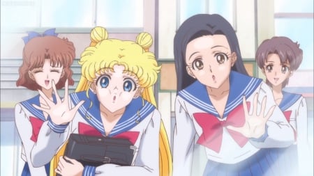 What U 2 Staring At?? - pretty, twin tail, female, usagi tsukino, uniform, sailor moon, blond, look, nice, sailormoon, beauty, staring, school uniform, cute, anime, kawaii, twintail, tsukino, blonde, blond hair, long hair, silly, stare, tsukino usagi, twin tails, anime girl, twintails, beautiful, usagi, girl, blonde hair, lovely, sweet, looking, funny, adorable