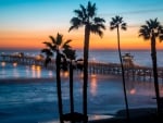 Sunset on the San Clemente Pier, Malibu