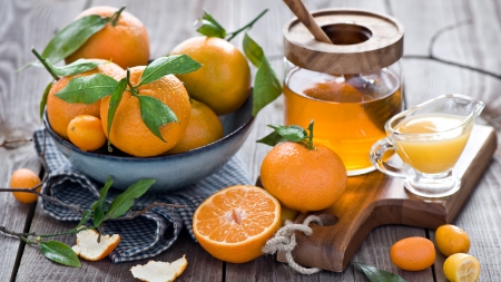 ✿⊱•╮╭•⊰✿ - fresh, nature, fruits, mandarines