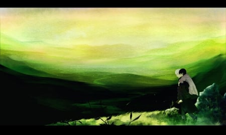 Mushishi landscape - hd, anime, mushishi, ginko