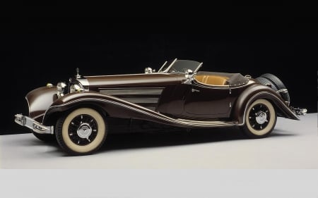 1935 Mercedes Benz 500K Roadster - cars, mercedes, roadster, 1935