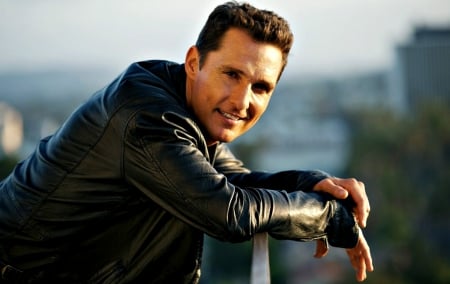 Matthew McConaughey - matthew mcconaughey, black, jacket, actor, man