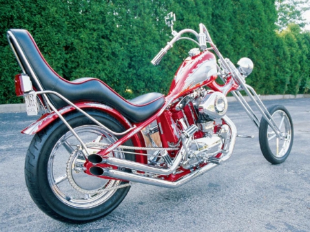 1962 Harley Old Skool Chopper - chopper, harley, bike, motorcycle