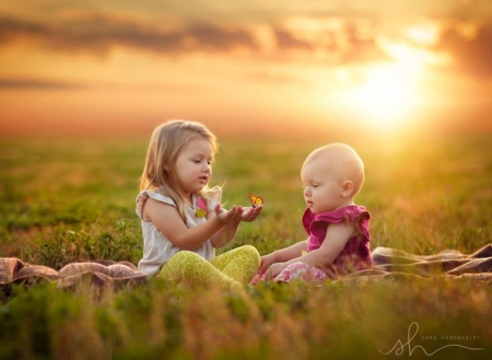 Still Children - in game, still children, splendor, sunset, meadow