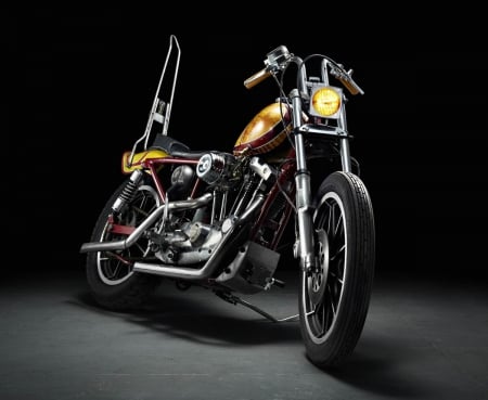 Ironhead - harley, chopper, motorcycle, bike