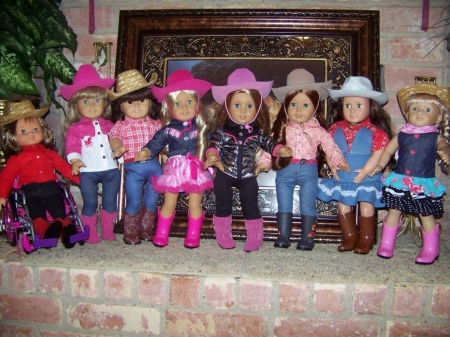 Living Doll's - dolls, boots, cowgirls, hots