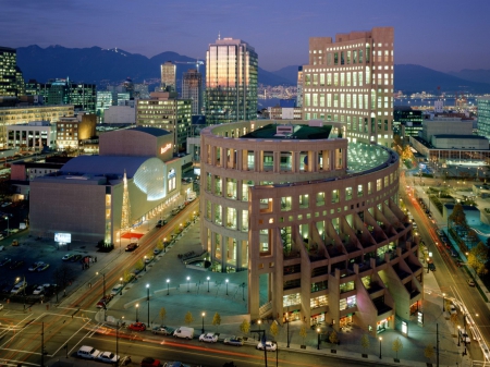 vancouver - street, vancouver, canada, building