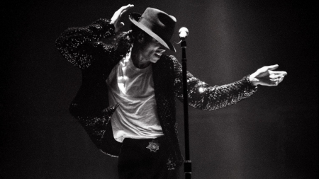 King of pop - black and white, king, pop, michael jackson