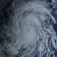 Typhoon over Japan, 2014