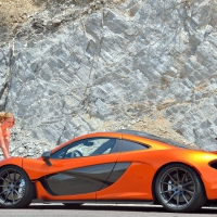 McLaren P1 and Model Anya