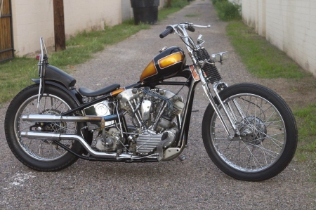 Old Knuckle - harley, motorcycle, bike, knucklwhead