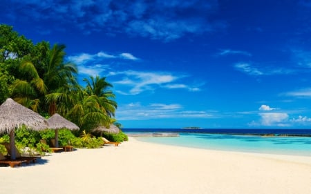 Beach - sands, nature, beach, sky