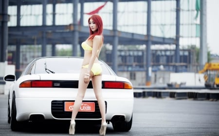 Nissan Silvia - beauty, bikini, cars, nissan, model