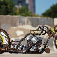 Rat Rod Harley