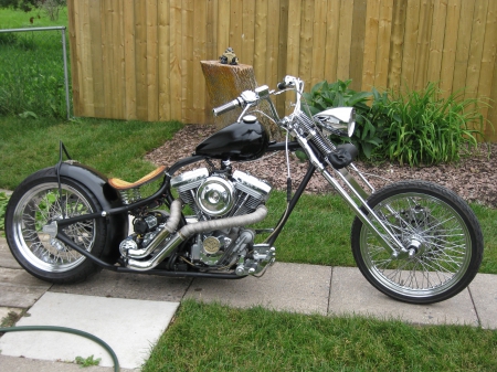 Chippewa Street Chopper - bike, motorcycle, chopper, harley