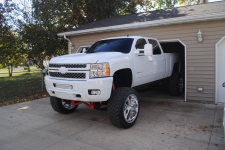 Needs A Bigger Garage - truck, chevy, 4x4, pickup