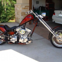 Custom Harley Chopper