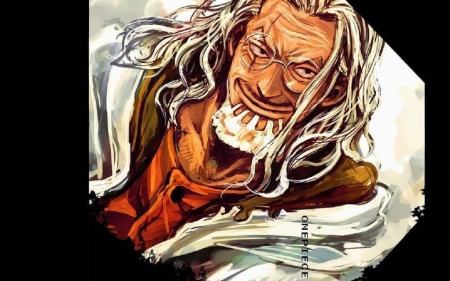 Dark King - one piece, dark king, roger pirates, anime, silvers rayleigh, pirate, manga