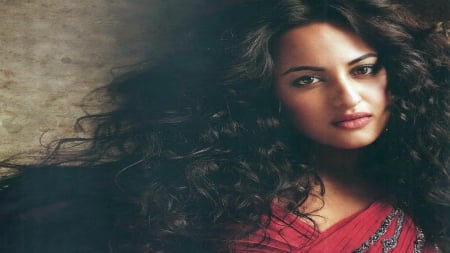 Sonakshi - bollywood, beauty, brunette, actress