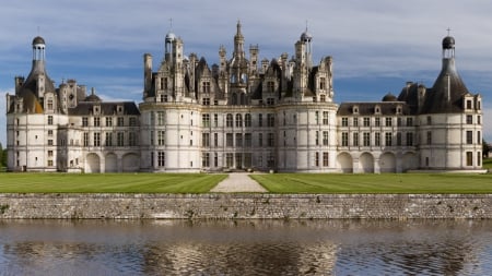 Castle-france-loire-chambord - loire, Castle, france, chambord