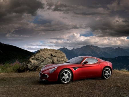 alfa romeo 8c competizione - alfa, romeo, competizione, italian