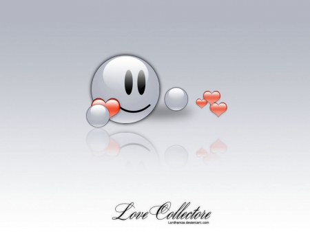 love collector - love, smiley, collector, heart